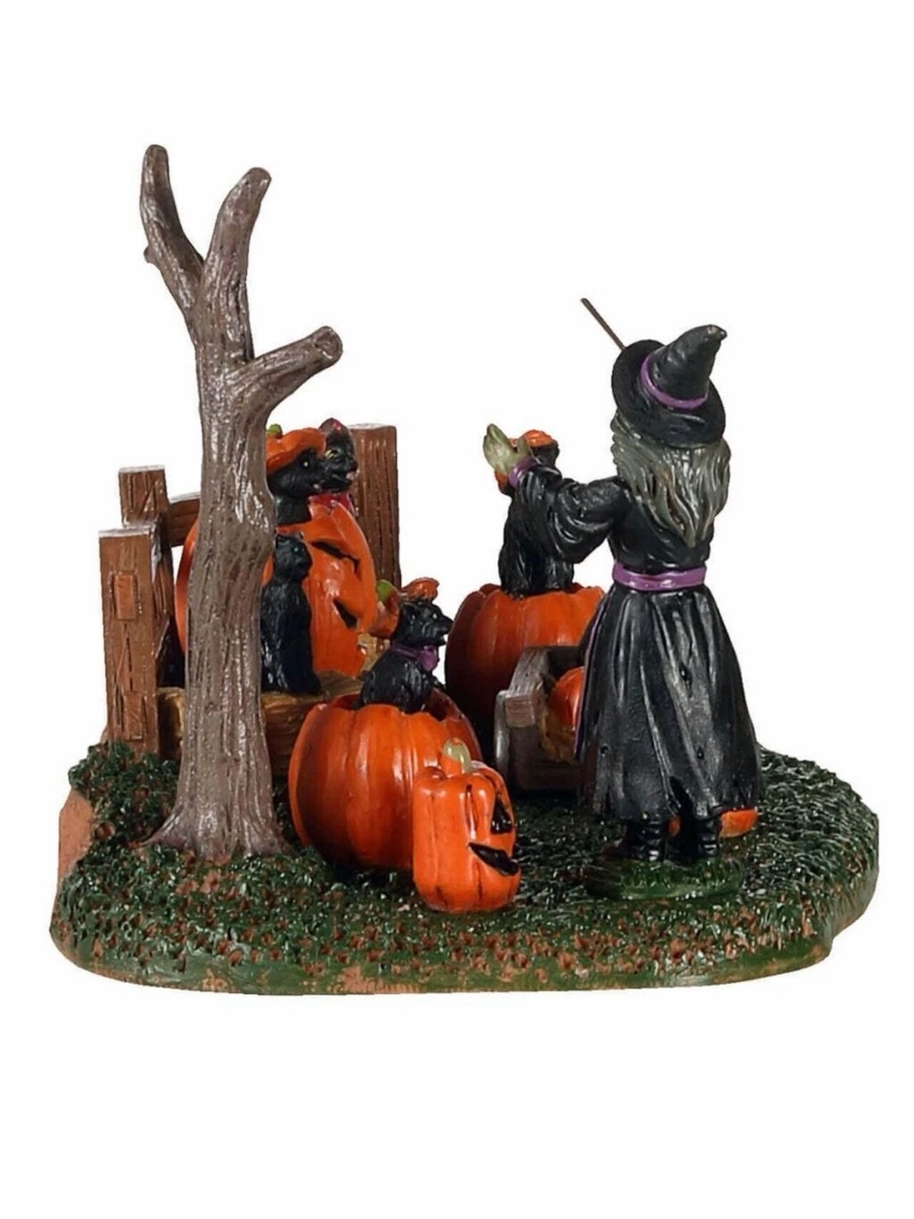 Lemax Spooky Town Frightful Feline Choir Halloween Decor Figure – New in Box - Picture 3 of 6